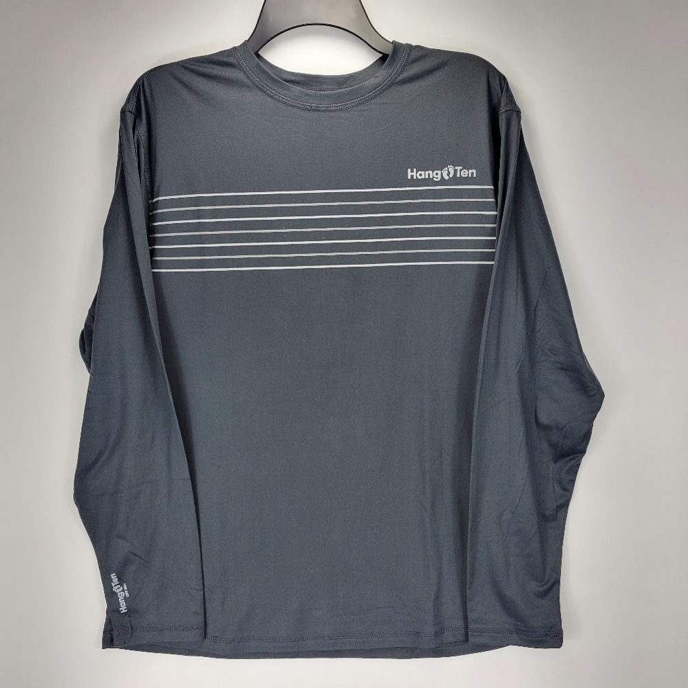 Hang Ten UPF 50+ UV Protection Fishing Boat Beach Athletic Shirt Mens Medium M
